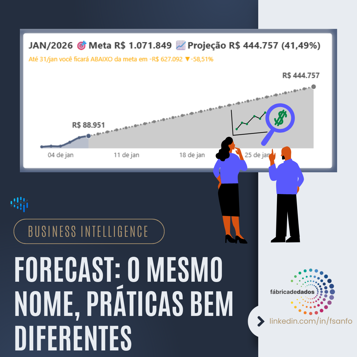 Estudo sobre abordagens de forecast